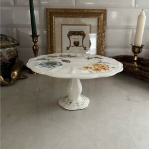 Lenox Butterfly Meadow Cake Stand New with tag